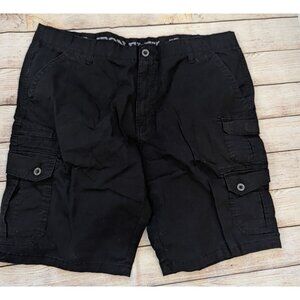 Men's Shorts Black Gray Sz 40 Lightweight 3 Pairs